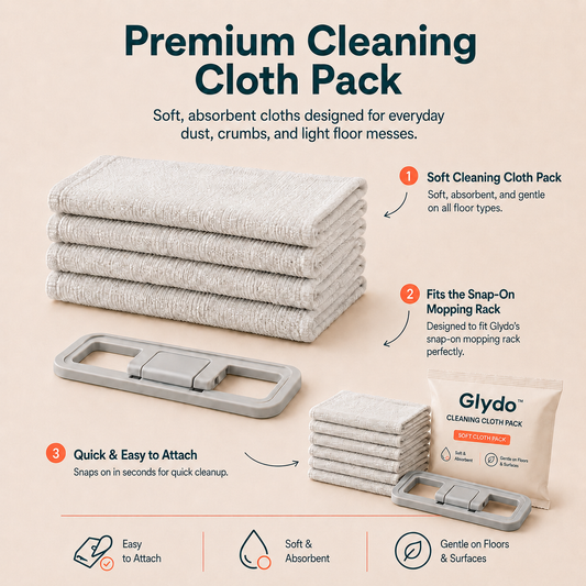 Glydo™ - Premium Cleaning Cloth Pack